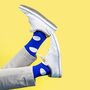 Royal Blue Polka Dot Egyptian Cotton Men's Socks, thumbnail 1 of 4