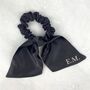 Personalised Silk Scrunchie Hair Bow, thumbnail 4 of 7