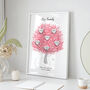Family Tree Print Personalised And Available In Six Colours, thumbnail 11 of 11