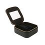 Personalised Travel Jewellery Box – Black, thumbnail 2 of 4