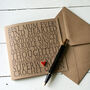 Personalised Valentine's Card, thumbnail 2 of 3