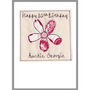 Personalised Flower Birthday Card, thumbnail 8 of 12