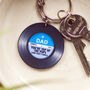 'Top Of The Pops' Vinyl Keyring Father's Day Gift, thumbnail 1 of 4