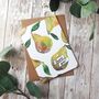 Watercolour Pears Thank You Card, thumbnail 1 of 2