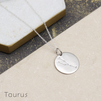 Sterling Silver Personalised Constellation Necklace, 10 of 12