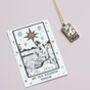 Tarot Card Gold Necklace, thumbnail 7 of 12