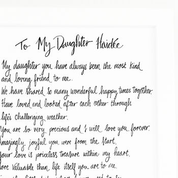 Daughter Poem Gift, 3 of 8
