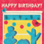 Happy Birthday Cactus Card, thumbnail 2 of 2