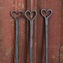 Hand Forged Heart Toasting Fork, thumbnail 6 of 7
