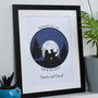 Valentine's Personalised Framed Couples Day Print, thumbnail 6 of 9