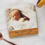 Personalised Photo Coaster With Message, thumbnail 4 of 6