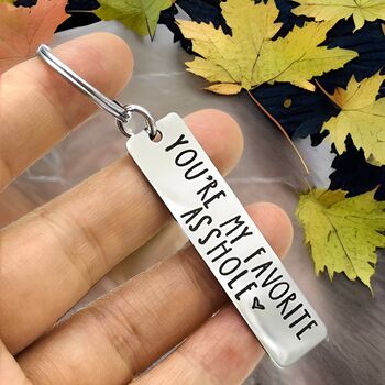 Funny Friendship Co Worker Keyring Gift, 5 of 5