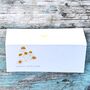 Pack 12 Daisy Original Personalised RSVP Wedding Stationery, thumbnail 6 of 6