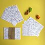 Eight Pack Colouring In Postcards: Dinosaurs And Space, thumbnail 3 of 5