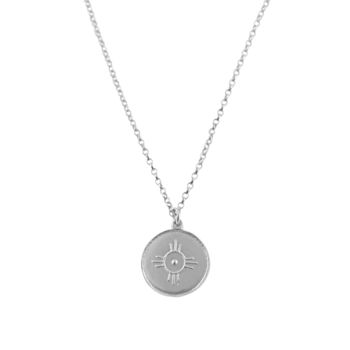 'Happiness' Amulet Coin Necklace, 4 of 7