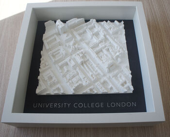 Graduation Gift University College London 3D Printed Map, 3 of 6
