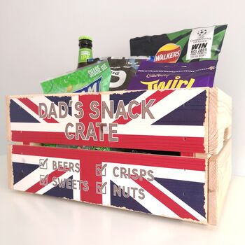 Personalised Galaxy Snack Crate Father's Day Gift, 4 of 7