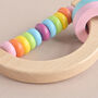 Personalised Wooden Teether Toy, thumbnail 2 of 3