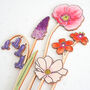 Bouquet Of Wooden Wildflowers, thumbnail 2 of 12