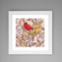 'Cardinal And Apples' Print, thumbnail 3 of 3