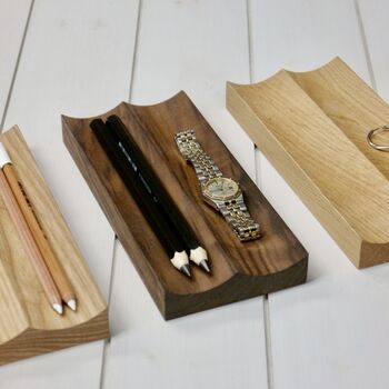 Personalised Wooden Pen And Jewellery Tray, 4 of 9