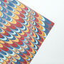 Three Sheets Of Hand Marbled Wrapping Paper, thumbnail 4 of 11