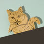 William Shakespurr Metal Cat Bookmark, thumbnail 6 of 8