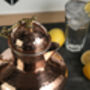 Heavy Duty Hammered Copper Jug Pitcher, thumbnail 2 of 3