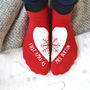 First Married Christmas Socks, thumbnail 1 of 2