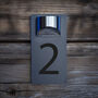 Solar House Sign, Door Plaque, Address Number In Black, White Or Grey, thumbnail 7 of 8