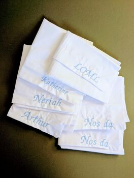 Personalised Premium Cotton 200 Tc Oxford Pillowcase, 5 of 10