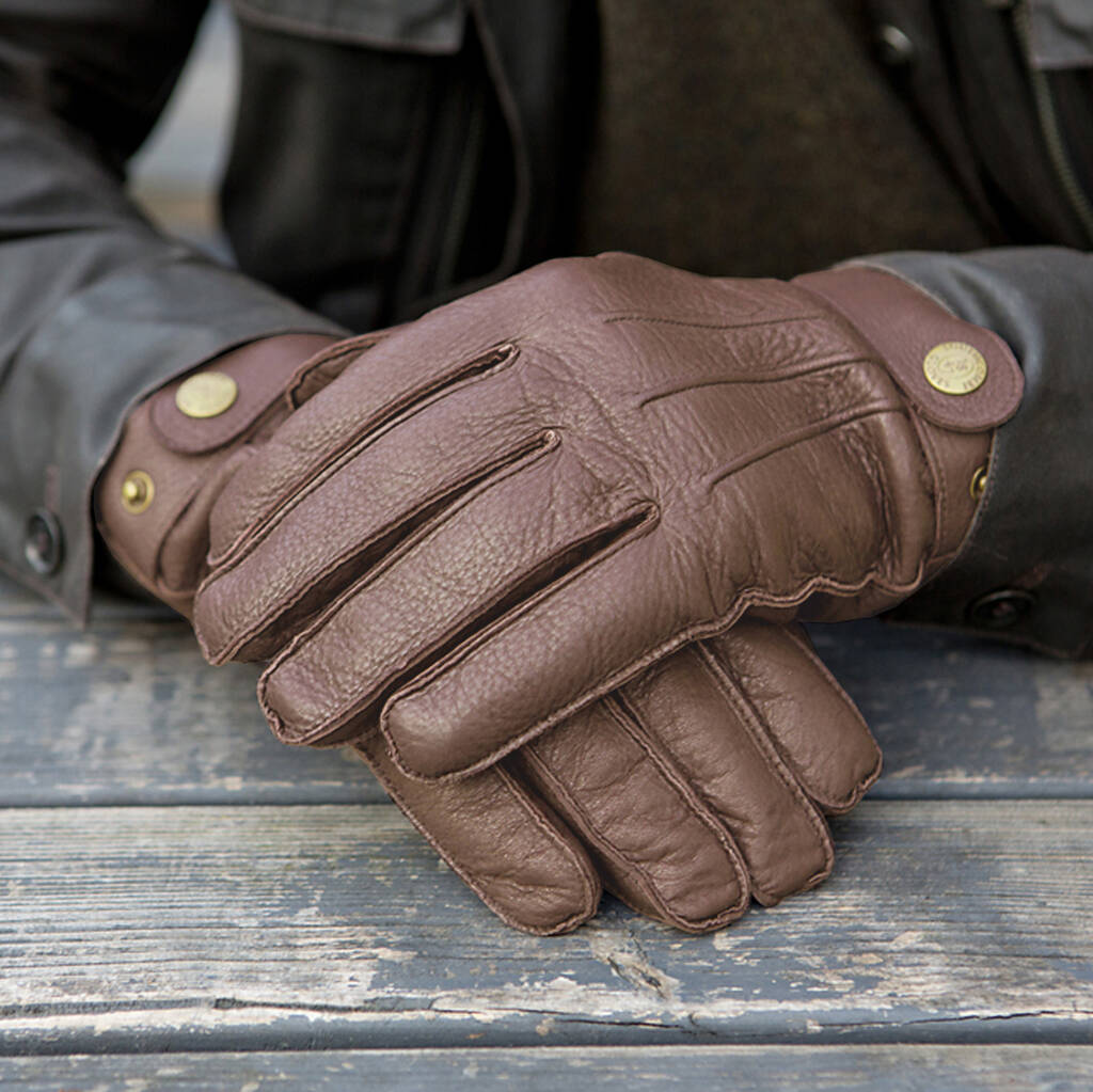 cashmere lined leather gloves mens