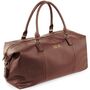 Monogrammed Vegan Leather Weekender Holdall, thumbnail 2 of 5