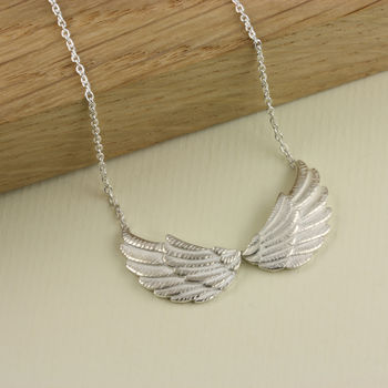 Personalised Angel Wing Necklace, 5 of 10