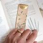 Personalised Leather Bookmark Wedding Favours, thumbnail 1 of 7