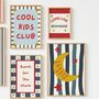 Personalised 'cool kids' Star And Moon Gallery Wall Print Set, thumbnail 2 of 4