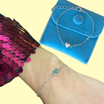 Jewellery, Notebook, Purse And Makeup Bag Gift Box Blue, 3 of 9