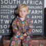 Personalised Children's Floral Disco Pyjamas, thumbnail 1 of 4