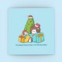 Cute Christmas Penguin Card, thumbnail 1 of 9
