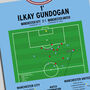 Ilkay Gundogan Fa Cup Final 2023 Manchester City Print, thumbnail 2 of 4