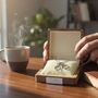 Personalised Cycling Necklace | Walnut Presentation Box, thumbnail 1 of 12