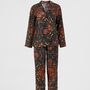 Folksy Fox Pyjamas Black, thumbnail 1 of 8