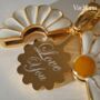 Personalized Open Daisy Pendant Necklace, thumbnail 4 of 10