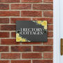 Roses Slate House Number Or Name Sign, thumbnail 3 of 5