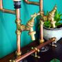 Personalised Double Copper Pipe Drink Dispenser, thumbnail 2 of 6