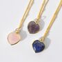 Dainty Crystal Heart Necklace Happy Birthday Gift For Her, thumbnail 2 of 7