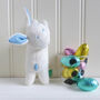 Easter Bunny Rabbit Plush Soft Toy, thumbnail 2 of 11
