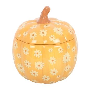 Groovy Floral Pumpkin Oil Burner, 2 of 4
