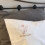 To The Moon.. And Back Embroidered Pillowcases, thumbnail 6 of 7