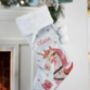 Personalised Velvet Unicorn Stocking Or Sack, thumbnail 5 of 7